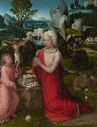 Adriaen Isenbrant The Magdalen in a Landscape oil painting on canvas